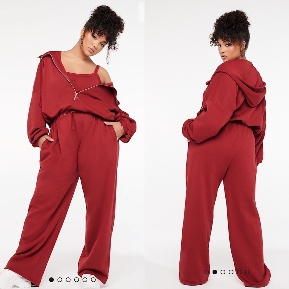 Savage Fenty-Xssential Cinched Oversized Hooded Jumpsuit (Size:Large/US-14-16)